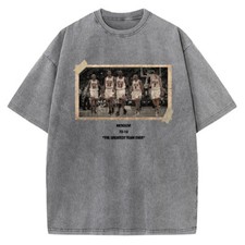 1996 Chicago Squad Vintage Photo T-Shirt The Greatest Team Ever 72-10 picture