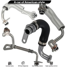 4Pcs High-Quality Turbocharger Coolant Line Fits BMW X1 X3 X4 X5 X6 X5 US Stock picture