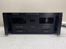 Vintage SAE Model 2400 Solid State Stereo Power Amplifier 200 Watt 8/16 Ohms picture