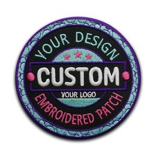 Custom Embroidered Personalized - Your Own Design Logo Image Patch picture