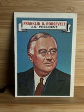 1967 Topps Who Am I #6 Franklin D. Roosevelt  Ex picture
