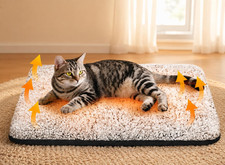 Self Warming Cat Bed, 2.0 Upgraded Thermal Mat for Indoor Cats, 15 X 19 In picture