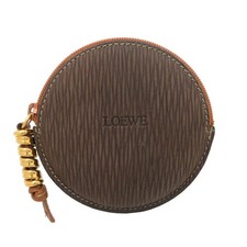 Used [Hanno Main Store] LOEWE Velas Case Coin Case Leather Brown Women's picture