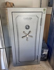 Stack-On Total Defense 8-Gun Steel Safe Cabinet Gray Lock GCB-908-DS picture