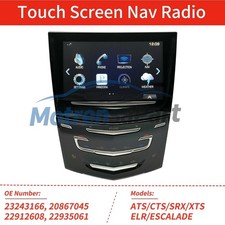 For Cadillac ATS CTS XTS CUE System Touch Screen Nav Radio w/ Heated & Cooled picture