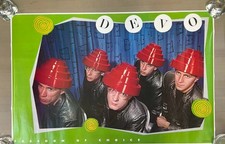 RARE  DEVO FREEDOM OF CHOICE 1980 VINTAGE ORIGINAL  PROMO POSTER 36” x 24” NOS  picture