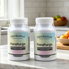 2 Pack FreeRange ParaPurge Advanced Parasite Cleanser Para Purge 60 Capsules picture