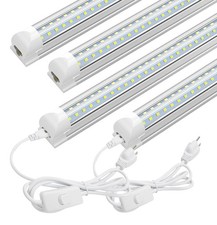 2FT 3FT 4FT 5FT 6FT 8FT LED Shop Light Fixture T8 6500K LED Tube Light Bulbs picture