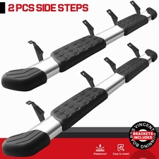 Truck Step S/S Nerf Bar FIT 2007-2021 Toyota Tundra CrewMax Running Boards picture