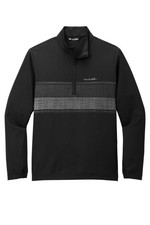 TravisMathew Balboa Chest Stripe 1/4-Zip - Black - Size Large picture
