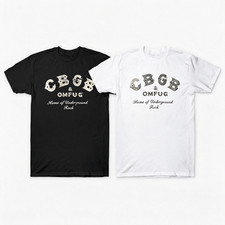 CBGB OMFUG Home Of Underground Rock Retro Music T‑Shirt SIZE S‑5XL picture