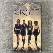 The Craft (VHS. 1996) Fairuza Balk Neve Campbell Robin Tunney Columbia Tristar picture