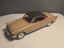 Vintage 1953 AMT Studebaker Starliner Tan Coupe with Red Interior Dealer  picture