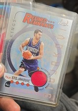 2004-05 Topps Chrome - Refined Remnants Peja Stojakovic #RR-PS /1000 (MEM) picture