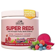 Mixed Berry Superfood Powder 7.1 Ounce Polyphenol Supplement Energizing Fruit picture