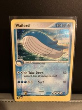 Pokémon TCG Holo Ultra Rare Wailord 14/109 EX Ruby and Sapphire 2003 MP picture
