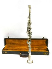 Vintage Holton Collegiate Metal Clarinet with Case, Elkhorn Wisconsin picture