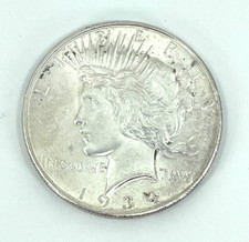 1934-D ,U.S. Silver Peace Dollar Original Luster picture