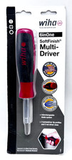 NEW Wiha 77890 Softfinish 6Inone Multi-Driver Screwdriver Made in USA ~Free Sh. picture