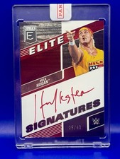 2023 Donruss Elite WWE Wrestling Hulk Hogan Elite Signatures Red /49 Sealed picture
