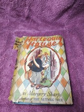 1944 'Harlequin House'  by Margery Sharp Tower Books Edition 1st Print HC DJ picture