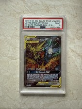 2019 POKEMON SM BLACK STAR PROMO FULL ART/MOLTRES & ZAPDOS & ARTICUNO GX PSA 9 picture