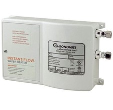 Chronomite Labs SR-30/208-W-I Electric Tankless Water Heater - White picture