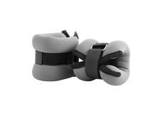 Adjustable Ankle Wrist Weights 5lb Pair Set Ankle Wrist Straps Grey Color picture