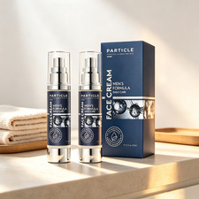 2PCS Particle Aesthetic Scence for Men FACE CREAM Daily Care 1.7oz picture