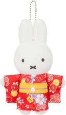 Miffy Kimono Mascot Keychain Japanese Style Sekiguchi Japan Cute Doll 608683 picture