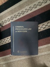 LexisNexis Criminal Procedure Law of New York Loose-Leaf Ring Binder picture