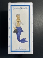 2006 December Diamonds Merman Blue “Doctor Dr. Fish” Ornament Retired W/box picture