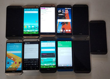 Smartphone lot - Lot of 11 -HTC One M7, M8, M9 - [CF-43] picture