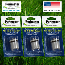 3 Pack Perimeter Battery For Invisible Fence Dog Collar R21 R22 R51 - IFA-001 picture