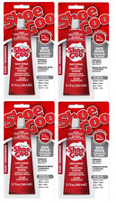 (4 Pack) Eclectic Shoe Goo Adhesive Glue, Shoe Repair, Clear, 110010, 3.7 fl. oz picture