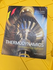 Thermodynamics An Engineering Approach 8th Ed Cengel Boles 9780073398174 HC picture