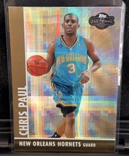 2008-09 Topps Co-Signers Chris Paul /10 Hyper Gold - Rare #30 HOF LEGEND 🔥 picture