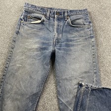 Vintage 80s Levis 505 Orange Tab 20505-0217 Jeans 31x33 (Fit 29x32) Work Denim picture