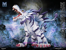 Garurumon Resin MINE Studio Statue Digimon Figurine 12cm Presale picture