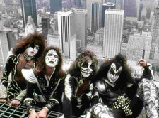 Kiss Band      8.5x11 Glossy Photo picture