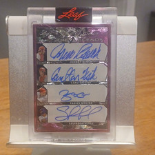 QUAD AUTO /3 LEAF 4 LEGENDS🔥 🚨CHASE PACK READ DESCRIPTION🚨 picture