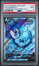 PSA 9 Fa/Vaporeon V #181 2021 Pokemon Swsh Black Star Promo MINT picture