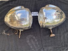 Vintage Original Electroline 2200 Headlights Prewar 1930’s 1940’s Rare Pair Ford picture