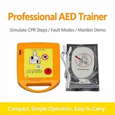 AED Trainer Portable CPR Training Simulator for First Aid Practice Demo Device picture