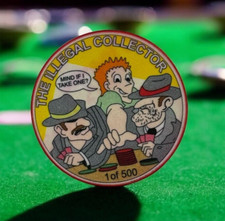 PALACE STATION CASINO LAS VEGAS NV COLLECTOR CHIP ILLEGAL COLLECTOR 2001 picture