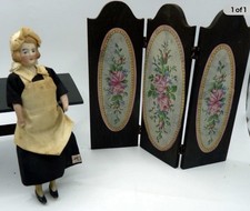 Vintage 1920s TYNIETOY Room Divider SCREEN 1:12 Dollhouse Miniature picture