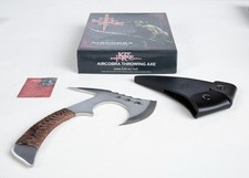 United Cutlery KR0055 Kit Rae AirCobra Throwing Axe, Box + Extras - Silver 2012 picture