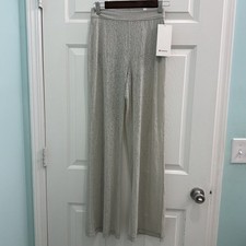 NEW Lululemon Women's 4 Paisley Lace Jacquard High-Rise Flared Pant Dove Gray picture