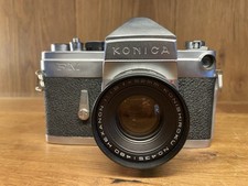 *READ : Near Mint* Konica FM Film Camera Hexanon 52mm F/1.8 Lens From Japan picture
