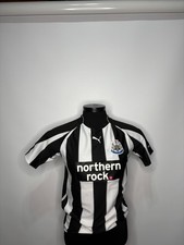 Vintage Newcastle United Futbol Soccer Jersey Northern Rock Mens Small picture